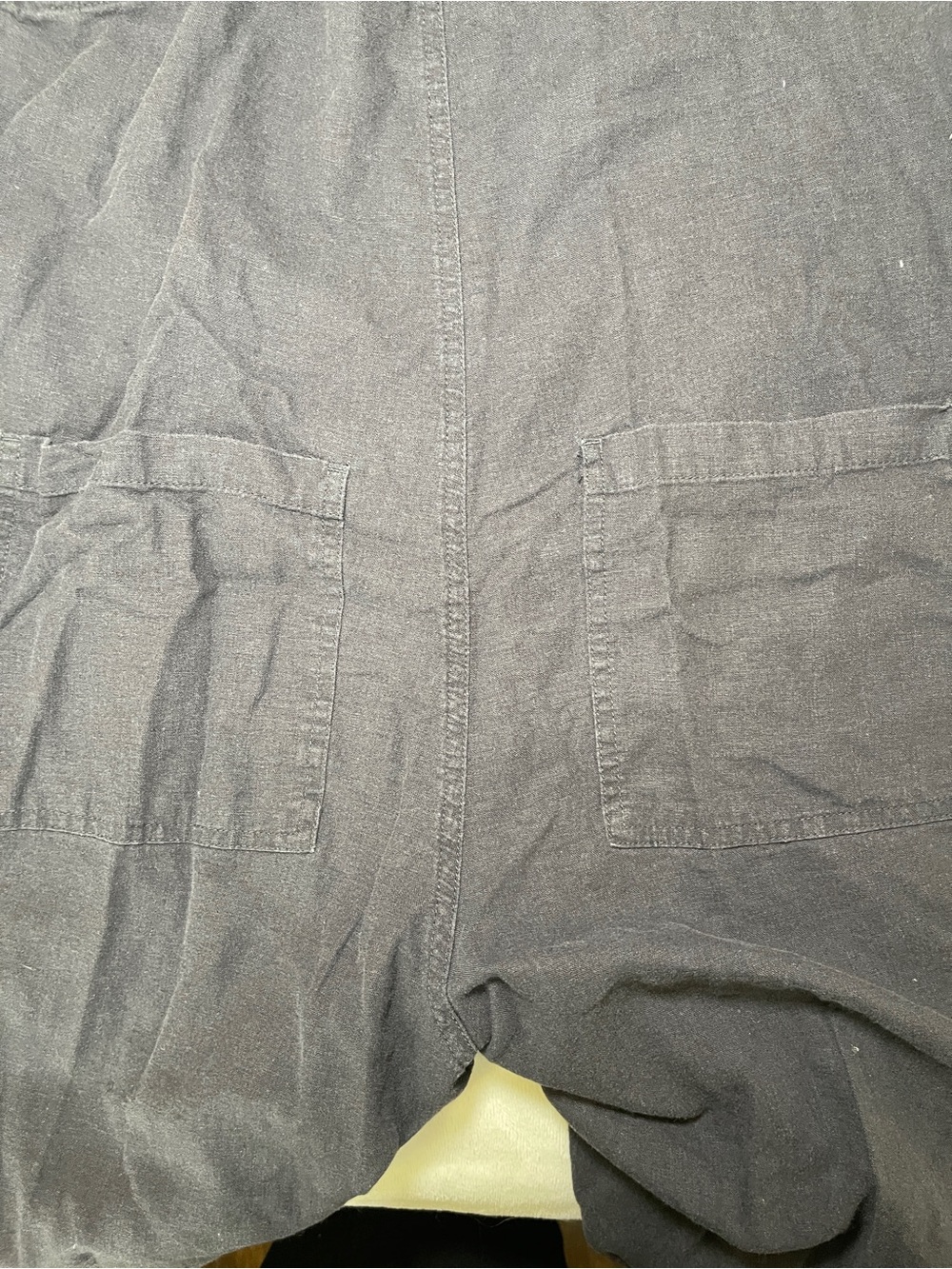 Women's Charcoal Gray Baggy Oversized Utility Jumpsuit Size Small | Relaxed Fit - Picture 8 of 11